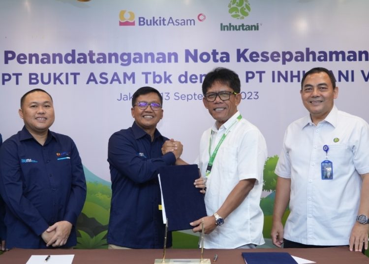 PTBA Gandeng Inhutani V Untuk Reklamasi Hingga Pengolahan Hutan