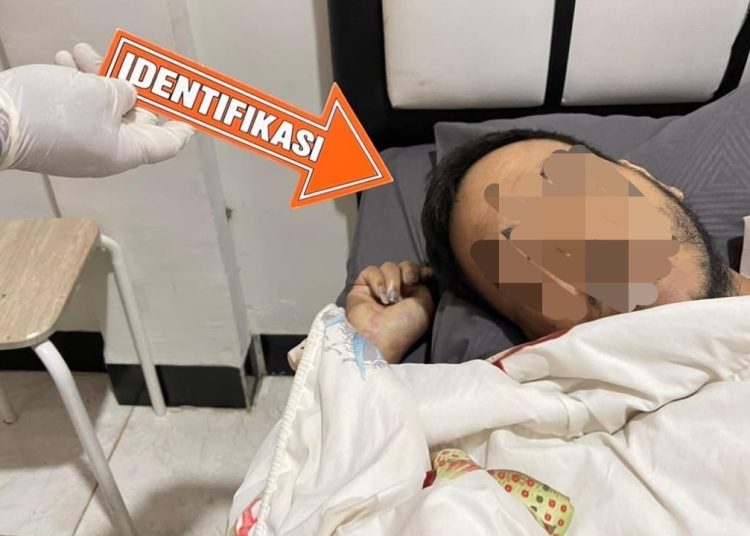 Polres Muara Enim Datangi TKP Penemuan Mayat di Muara Lawai