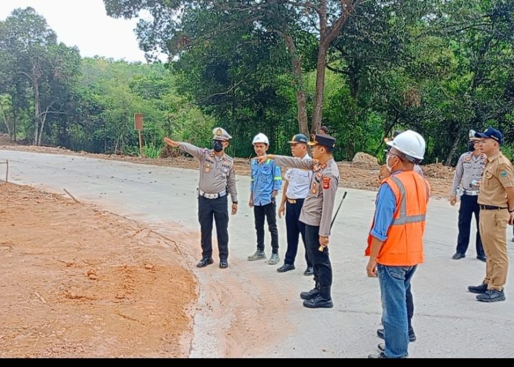 Jalan Alternatif Kawasan Proyek Fly Over Rel KAI Muara Enim Siap Digunakan