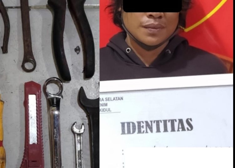 Maling Mesin Mobil Hino Ditro, Ilhamsyah Ditangkap Team Lakid