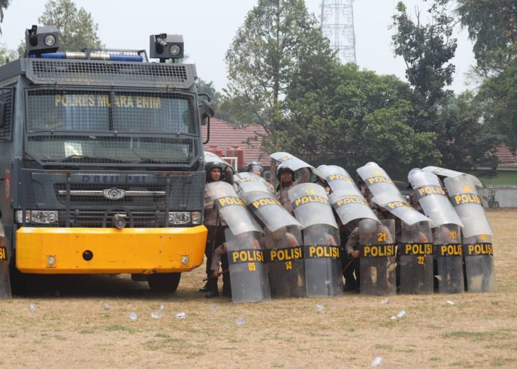 Hadapi Pemilu Serentak 2024, Polisi Lakukan Sispam & Unras