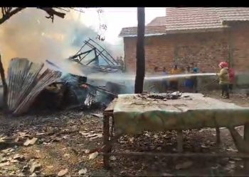 Warga Desa Kepur dihebohkan dengan Kebakaran Rumah Samsu Bahri