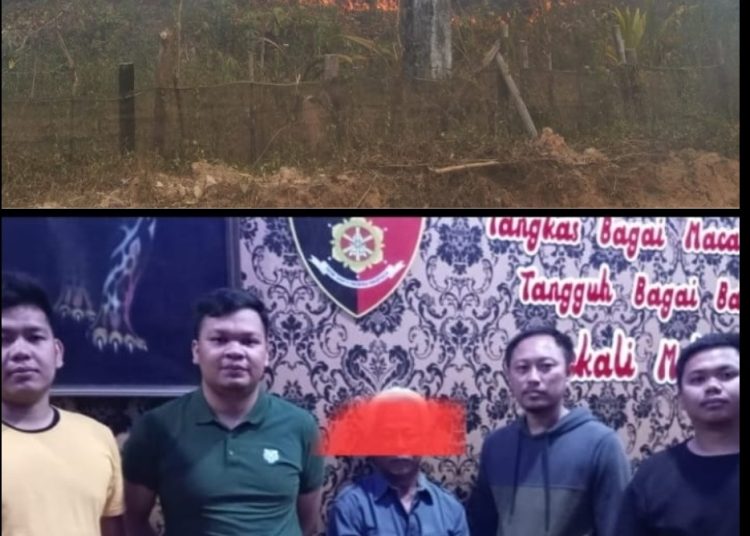 Pelaku Pembakar Lahan di Suban Jeriji Rambang Niru Ditangkap