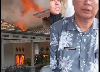 Rumah Warga Terbakar, Ini Keterangan Camat Muara Enim