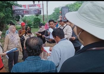Dampak Proyek fly Over, Sidang Lapangan PTUN, Warga Sigam Gelumbang Bersikeras Miliki Bukti Sertifikat Tanah