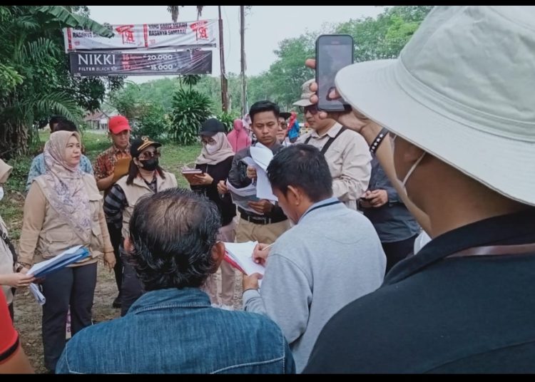 Dampak Proyek fly Over, Sidang Lapangan PTUN, Warga Sigam Gelumbang Bersikeras Miliki Bukti Sertifikat Tanah