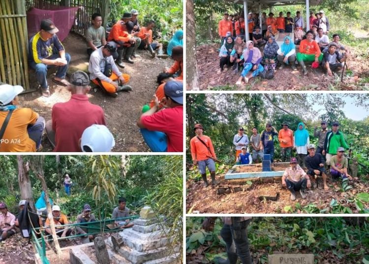 Nopiansyah Berziarah ke Makam Puyang Yang Berada di Desa Ulak Bandung Ujanmas