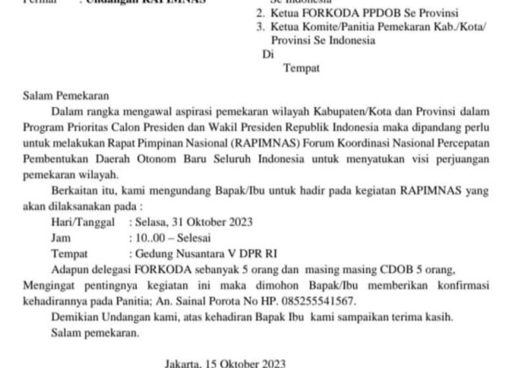 Penuhi Undangan di DPR RI Pusat, CDOB Gelumbang Akan Desak DOB