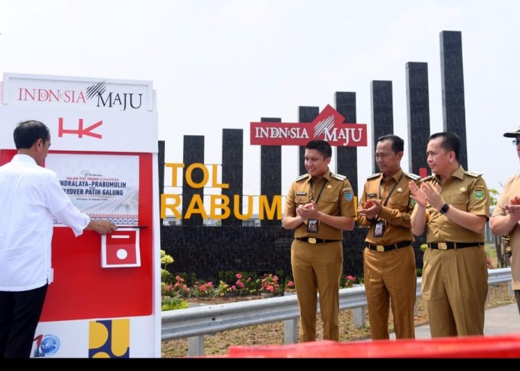 Tol & Fly Over Prabumulih Diresmikan Presiden Joko Widodo