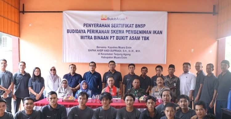 Bukit Asam (PTBA) Ciptakan Lapangan Kerja Baru untuk Eks Pekerja PETI