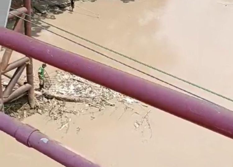 Kondisi Sungai Enim Masih Memprihatinkan, Aktifis Muara Enim Desak DLH Bertindak Tegas