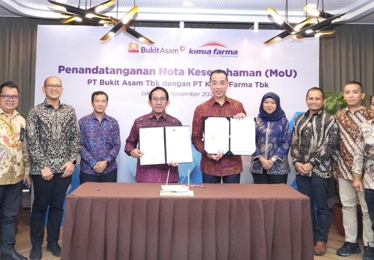 Bukit Asam (PTBA) dan Kimia Farma (KAEF) Jajaki Kerja Sama di Bidang Kesehatan