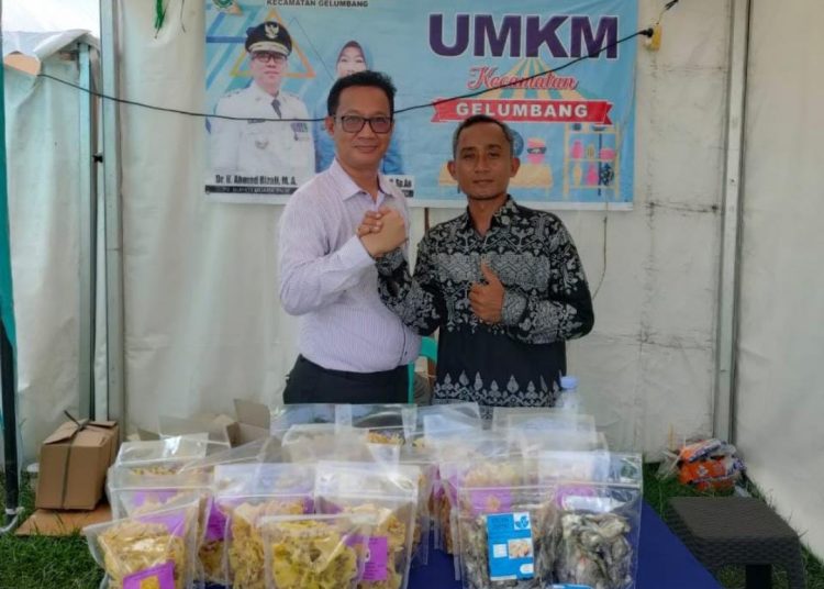 Pelaku IKM dan UMKM Apresiasi Pj Bupati Muara Enim dan PLT Camat Gelumbang
