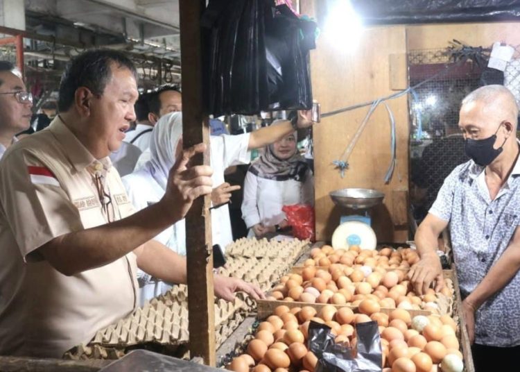 Jelang Nataru Pasar Inpres Muara Enim dan Tanjung Enim Disidak