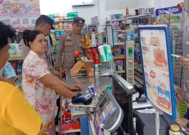 Cegah Tindak Kriminal Polsek Rambang Lubai Pantau Indomaret