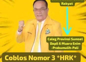 Terpilih Caleg DPRD Provinsi Sumsel HRK Akan Desak Masuk Komisi I, Apa Alasannya ???