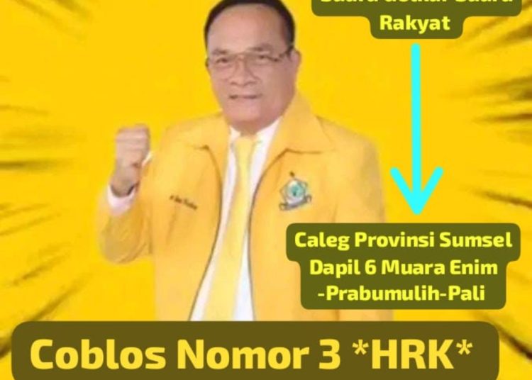Terpilih Caleg DPRD Provinsi Sumsel HRK Akan Desak Masuk Komisi I, Apa Alasannya ???