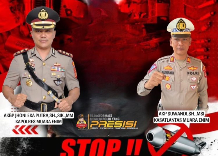 Pengguna Knalpot Brong Segera Ditindak Tegas