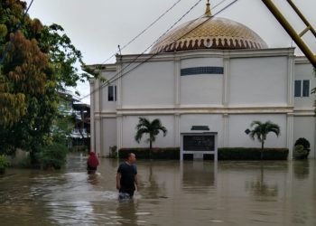 Banjir Melanda Kawasan Kota Prabumulih