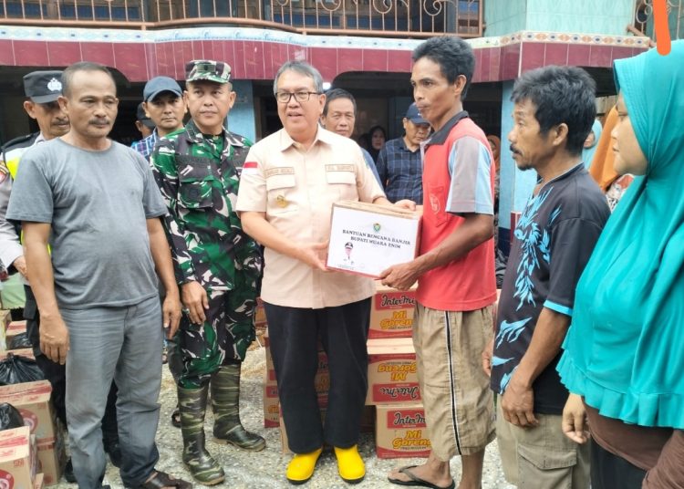 Terkait Bencana Banjir , Pj Bupati Muara Enim Instruksikan Pendirian Posko di Setiap Kecamatan