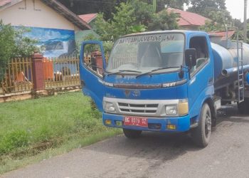 PDAM Lematang Enim Terus Suplai Air Bersih Untuk Para Korban Banjir
