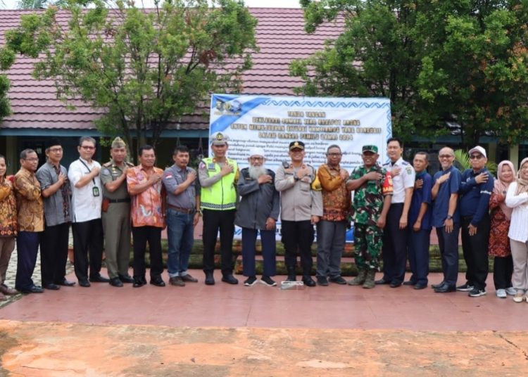 Polres Muara Enim Gelar Deklarasi Sumsel Bebas Dari Knalpot Brong