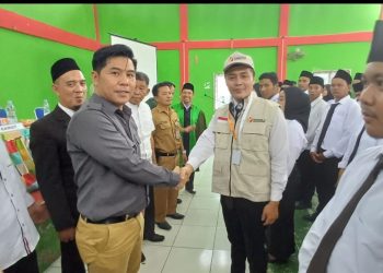 Garda Terdepan Sukseskan Pemilu, 56 PTPS Kecamatan Lembak Dilantik