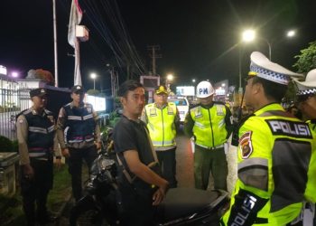 Cipta Kondisi, Polisi dan TNI Tadi Malam Gelar Razia