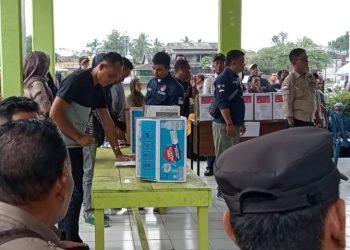 Pemilu 2024 Gelumbang Sudah Mulai Mencoblos