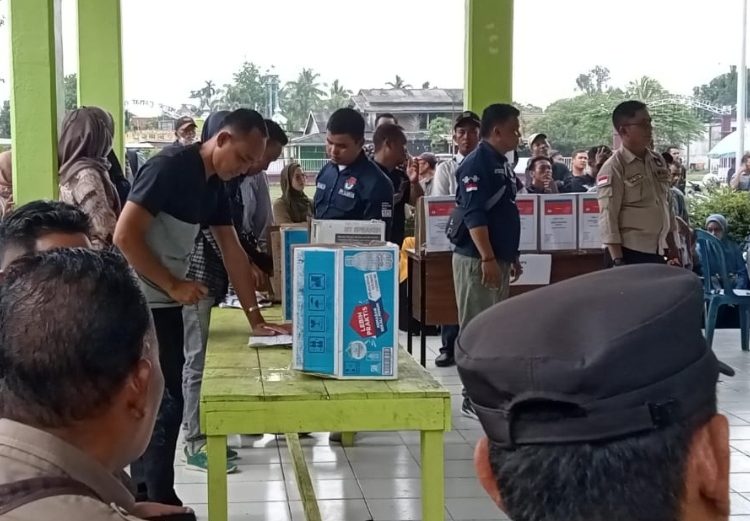 Pemilu 2024 Gelumbang Sudah Mulai Mencoblos