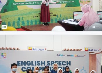 Dukung Kemampuan Akademik Pelajar, Bukit Asam Hadirkan Lomba Cepat Tepat dan Speech Competition