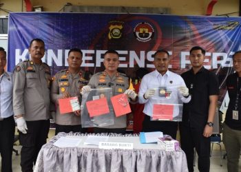 Modus Estafet, Sindikat Curanmor Diringkus Polres Muara Enim