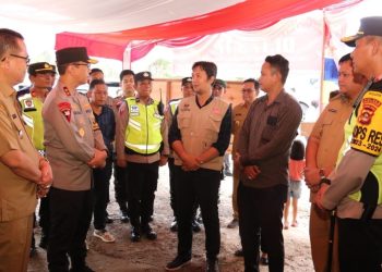 Kapolda Sumsel Tinjau langsung TPS 17