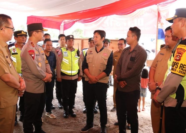 Kapolda Sumsel Tinjau langsung TPS 17