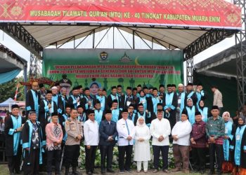 Kafilah Utusan 22 Kecamatan Ikuti MTQ Ke-40 Tingkat Kabupaten Muara Enim