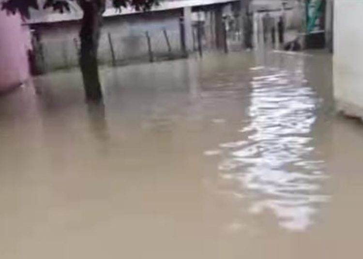 Lagi, Desa Padang Bindu Benakat Muara Enim Dilanda Banjir