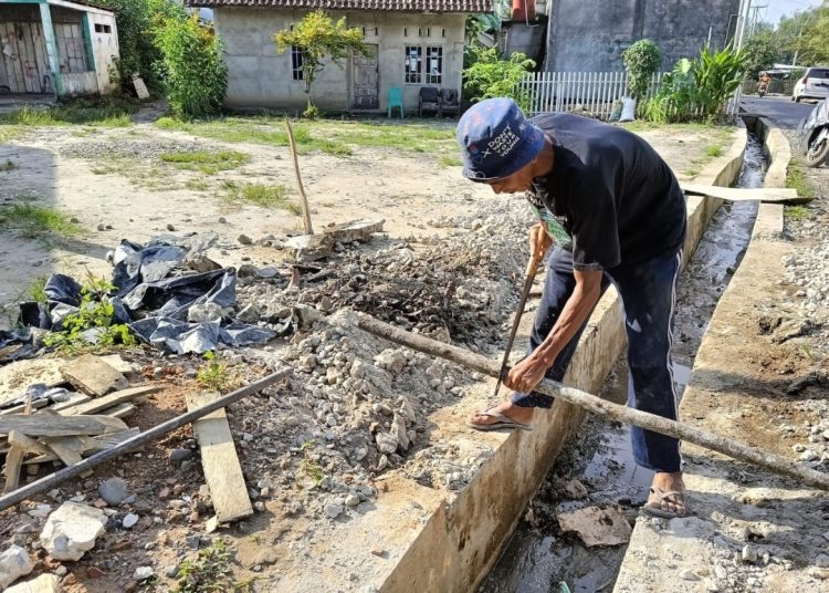 Pihak Kontraktor Perbaiki Hasil Proyek Didesa Sukamenang Gelumbang