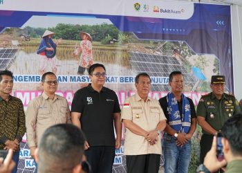 Bukit Asam (PTBA) Gencar Bangun PLTS untuk Pertanian