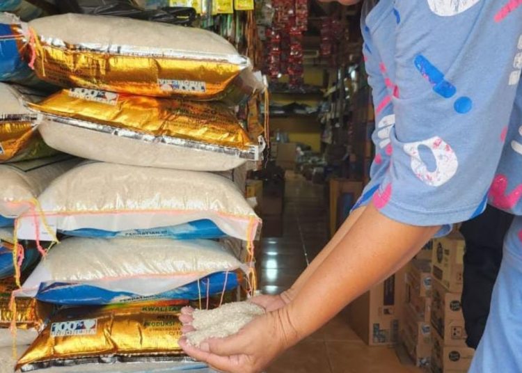 Harga Beras di Belida Darat Muara Enim Turun