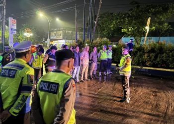 Razia Gabungan dan Patroli Skala Besar Polres Muara Enim, POM AD dan Pol PP Menjelang Bulan Ramadhan