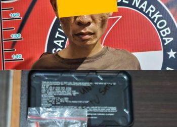 Pelaku Narkoba & Barang Bukti Diamankan Satreskoba Polres Muara Enim