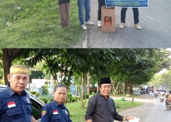 DPC AWPI Kabupaten Muara Enim Bagikan Ratusan Bungkus Takjil di Bulan Ramadan