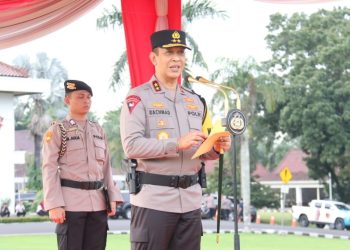 Kapolda Sumsel Pimpin Apel Gelar Pasukan Pengamanan Operasi Ketupat Musi 2024
