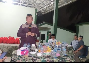Kodim 0404 Menggelar Acara Berbuka Puasa Bersama Awak Media muara Enim