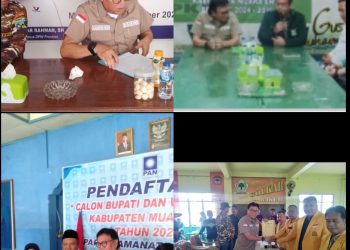 H.Nasrun Umar Ambil Dan Mengembalikan Formulir Pendaftaran sebagai Bakal Calon Bupati Muara Enim 2024