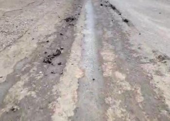 Tanah Dijalan Raya Muara Enim Berserakan, Tokoh Pemuda Muara Enim Desak Pihak Berwenang