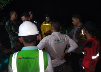Dua Bocah Dikabarkan Tenggelam di Sungai Enim Team Rescue DPKP & BPBD Terjun Ke Lokasi