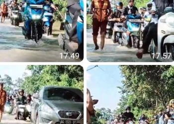 Pulang Aktivitas Ratusan Warga Muara Enim Terjebak Banjir