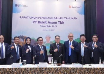 RUPS Tahun Buku 2023, Bukit Asam (PTBA) Bagikan Dividen Rp 4,6 Triliun