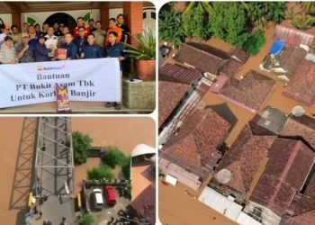 Bukit Asam (PTBA) Salurkan Bantuan untuk Korban Banjir di OKU
